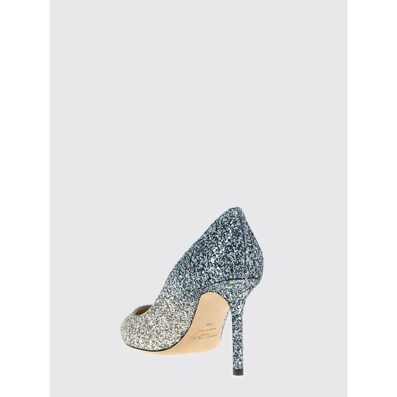 Jimmy Choo Pump Woman Blue - Picture 3 of 4